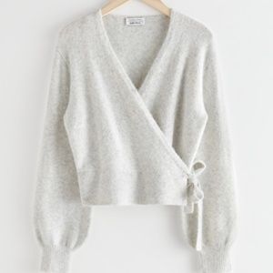 & Other Stories Wrap Cardigan EUC